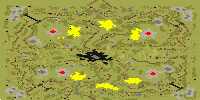 Encircled (2-4) (Othalla6) - Red Alert 2 Map Preview Image